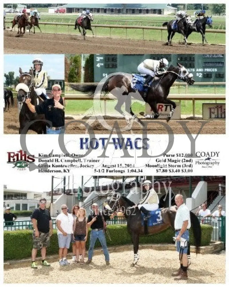 Hot Wacs - 081514 Race 02 Elp Ellis Park