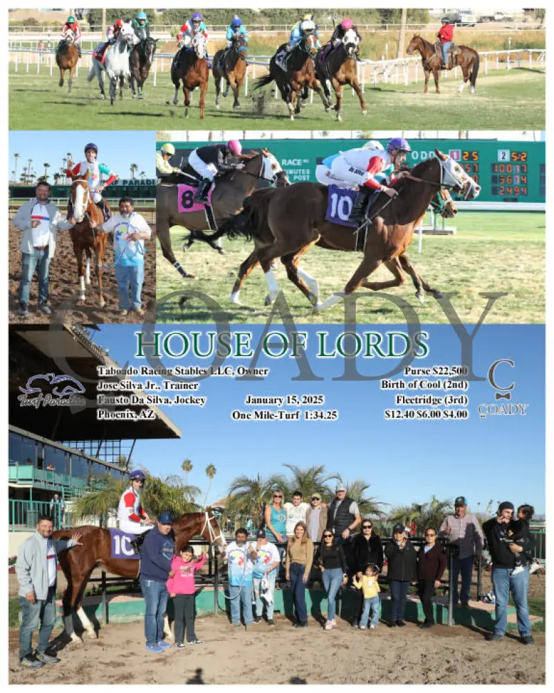 House Of Lords - 01-15-25 R07 Tup Turf Paradise