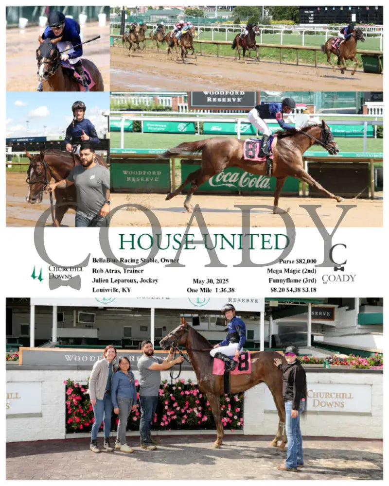 HOUSE UNITED - 053025 - Race 09 - CD Churchill Downs