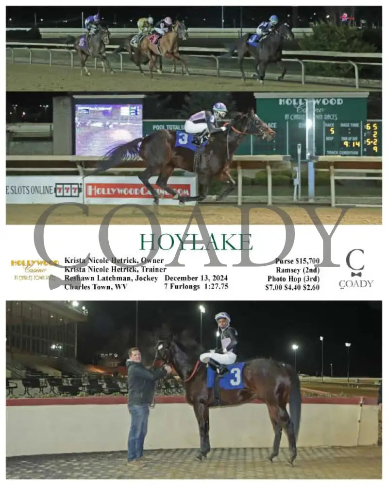 Hoylake - 12-13-24 R05 Ct Hollywood Casino At Charles Town Races