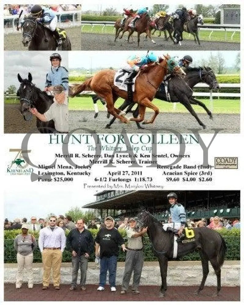 Hunt For Colleen - 042711 Race 02 Keeneland