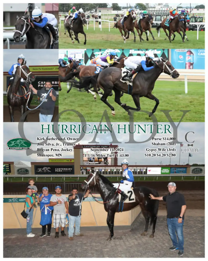 Hurricain Hunter - 09-14-24 R03 Cby Kentucky Downs