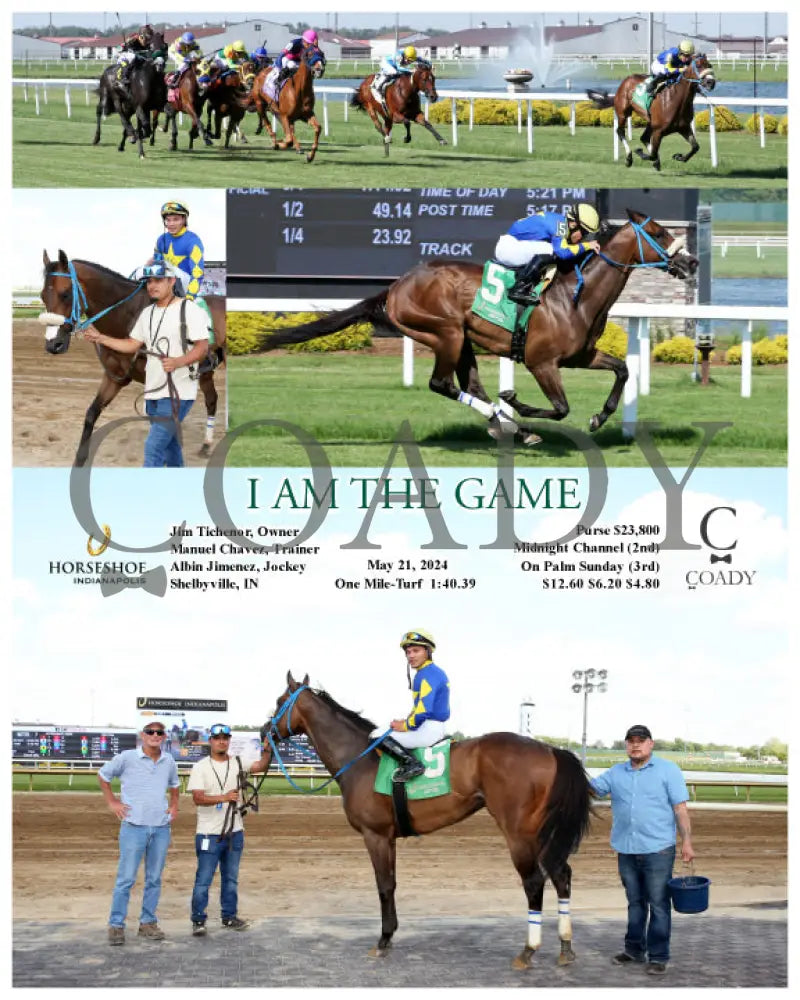 I Am The Game - 05-21-24 R07 Ind Indiana Grand