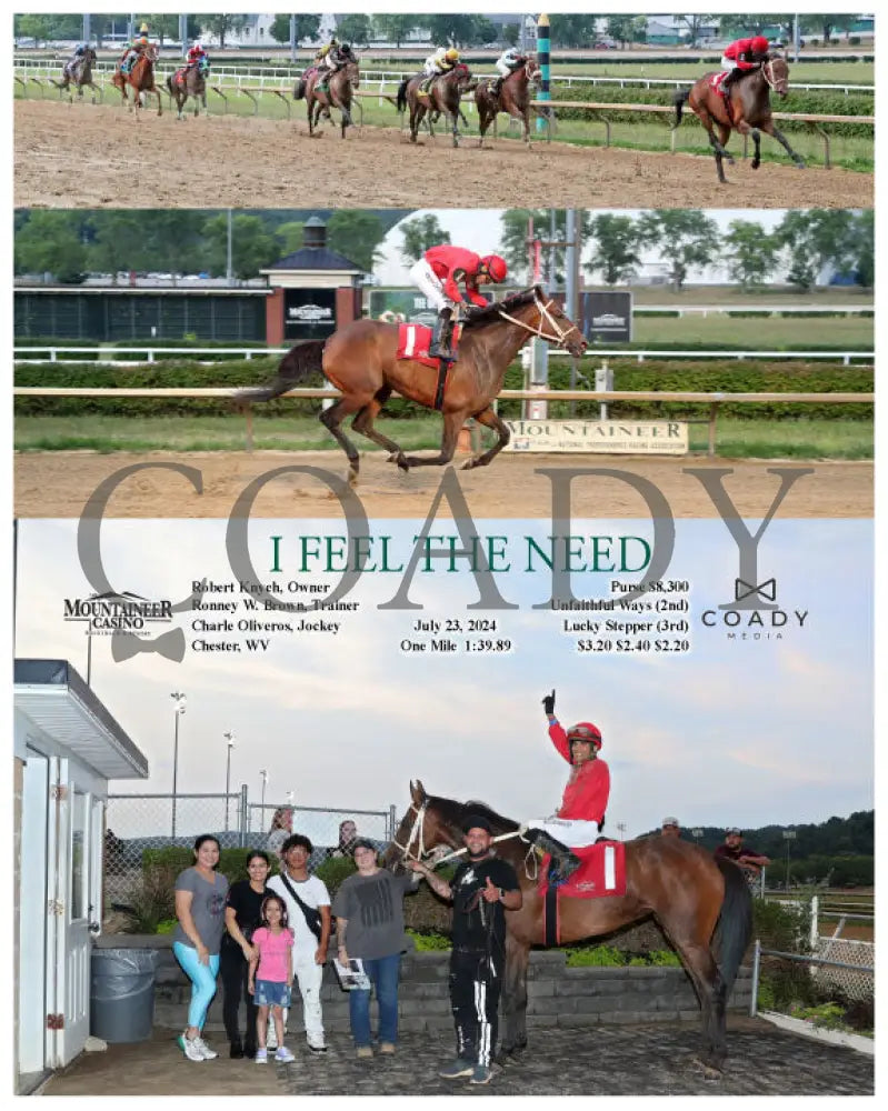 I Feel The Need - 07-23-24 R04 Mnr Mountaineer Park