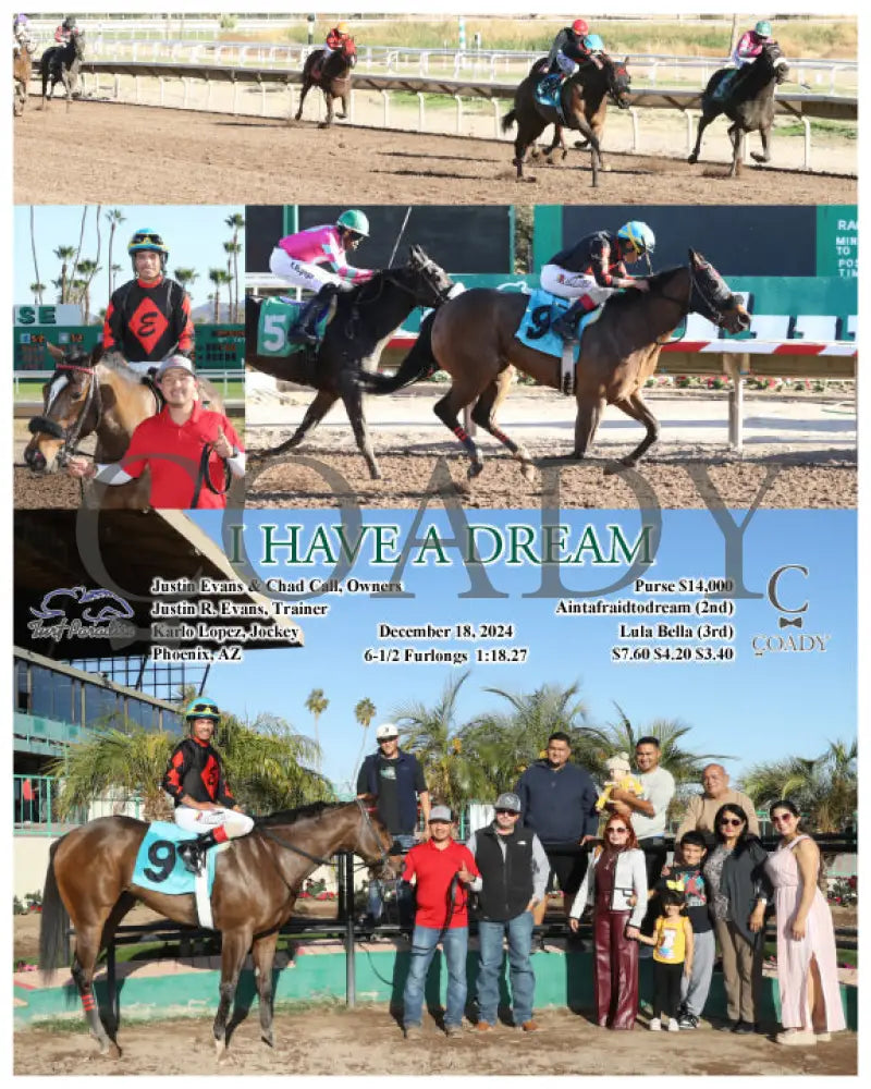 I Have A Dream - 12-18-24 R06 Tup Turf Paradise