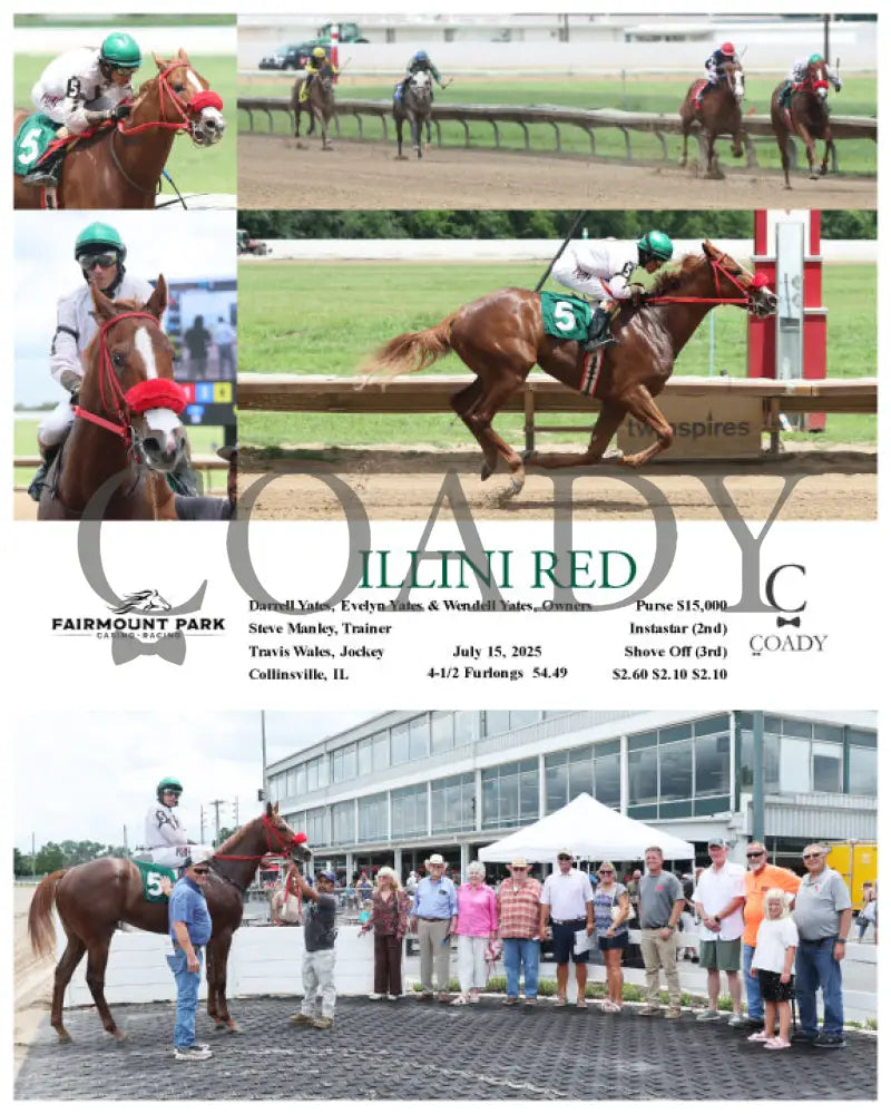 ILLINI RED - 07-15-25 - R01 - FP Fanduel Sportsbook Horse Racing