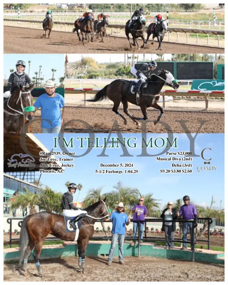 I’m Telling Mom - 12-05-24 R02 Tup Turf Paradise