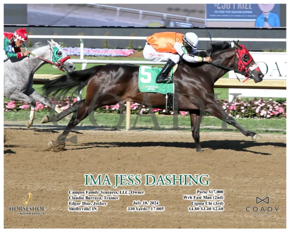 Ima Jess Dashing - 07-10-24 R09 Ind Action Indiana Grand