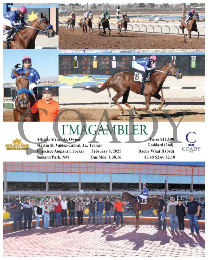 I’magambler - 02-06-25 R06 Sun Turfway Park
