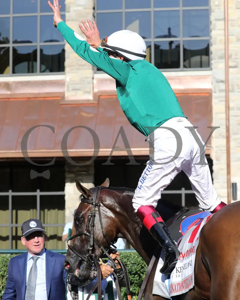 IMAGINATIONTHELADY - The Jessamine Presented by Keeneland Sales G2 - 10-03-25 - R08 - KEE - Flying Dismount 01 - Coady Media - Kurtis Coady Photography