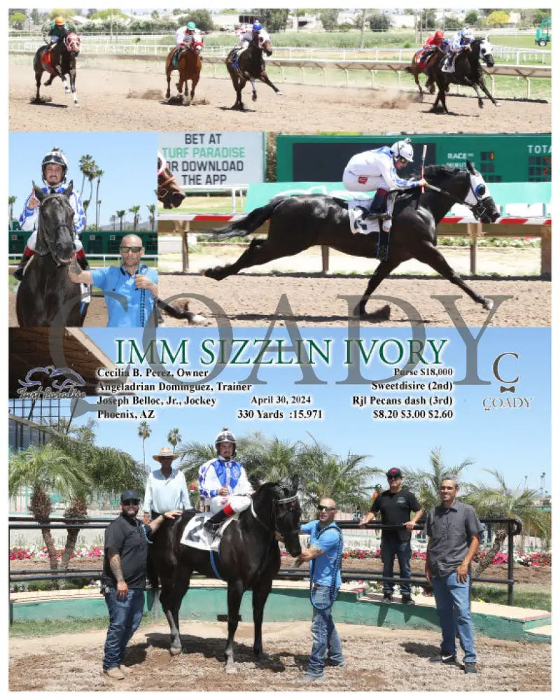 Imm Sizzlin Ivory - 04-30-24 R01 Tup Turf Paradise