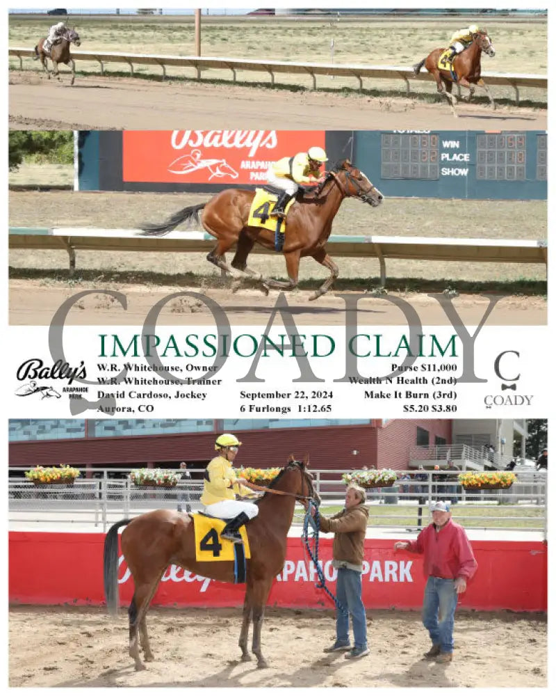 Impassioned Claim - 09-22-24 R02 Arp Arapahoe Park