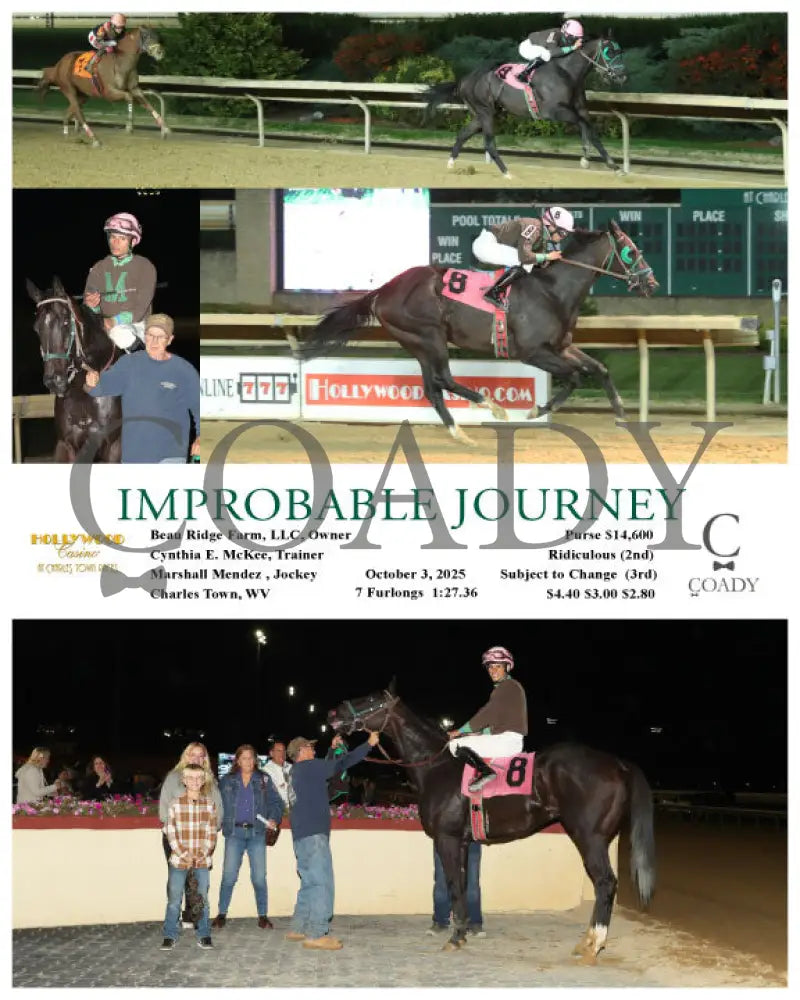 IMPROBABLE JOURNEY - 100325 - Race 05 - CT - Coady Media - Kurtis Coady Photography