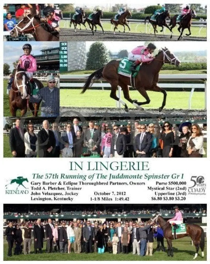 In Lingerie - 100712 Race 08 Keeneland