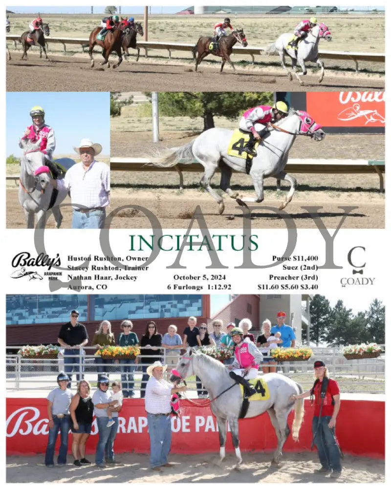 Incitatus - 10-05-24 R04 Arp Arapahoe Park