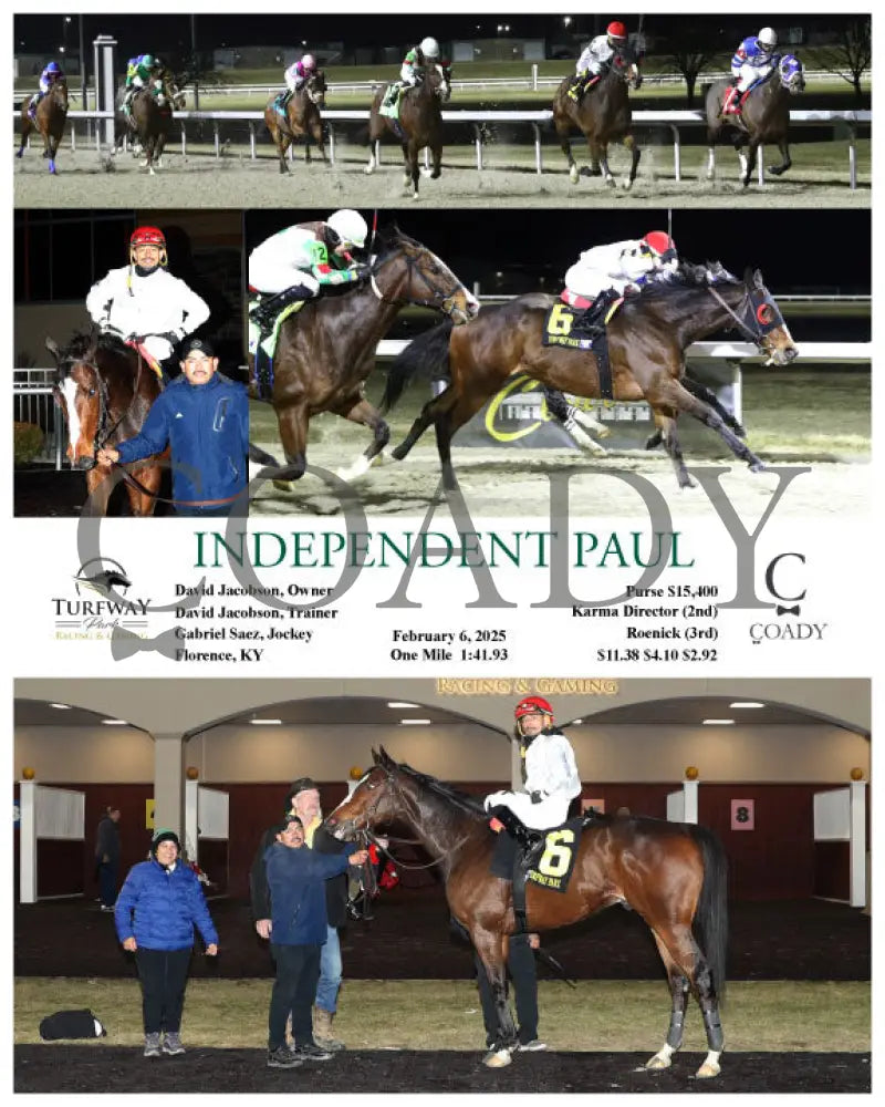 Independent Paul - 02-06-25 R04 Tp Turfway Park