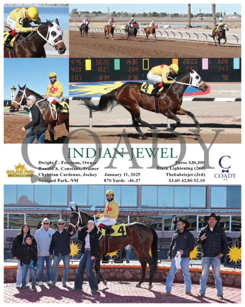 Indian Jewel - 01-11-25 R01 Sun Turfway Park