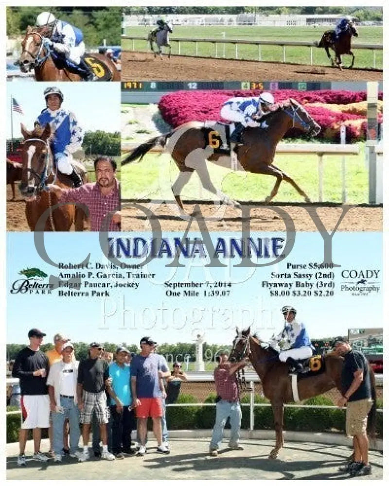 Indiana Annie - 090714 Race 04 Btp Belterra Park