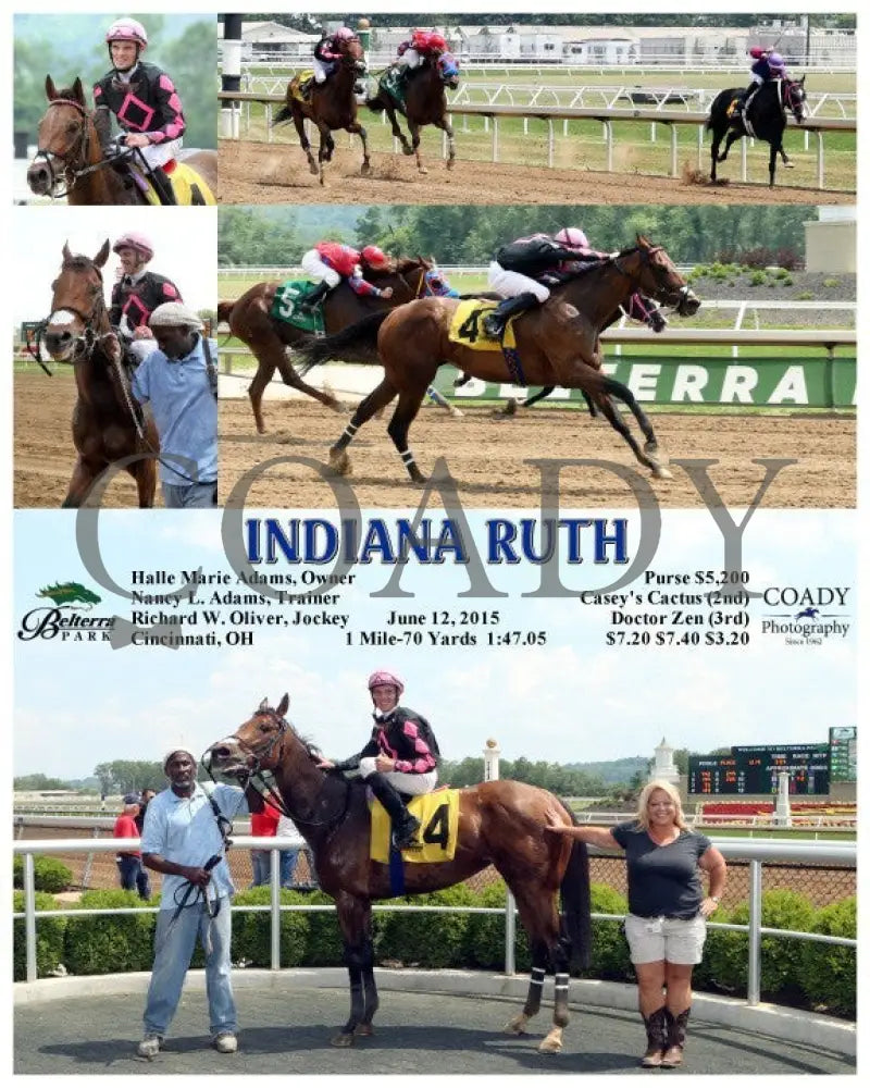 Indiana Ruth - 061215 Race 01 Btp Belterra Park