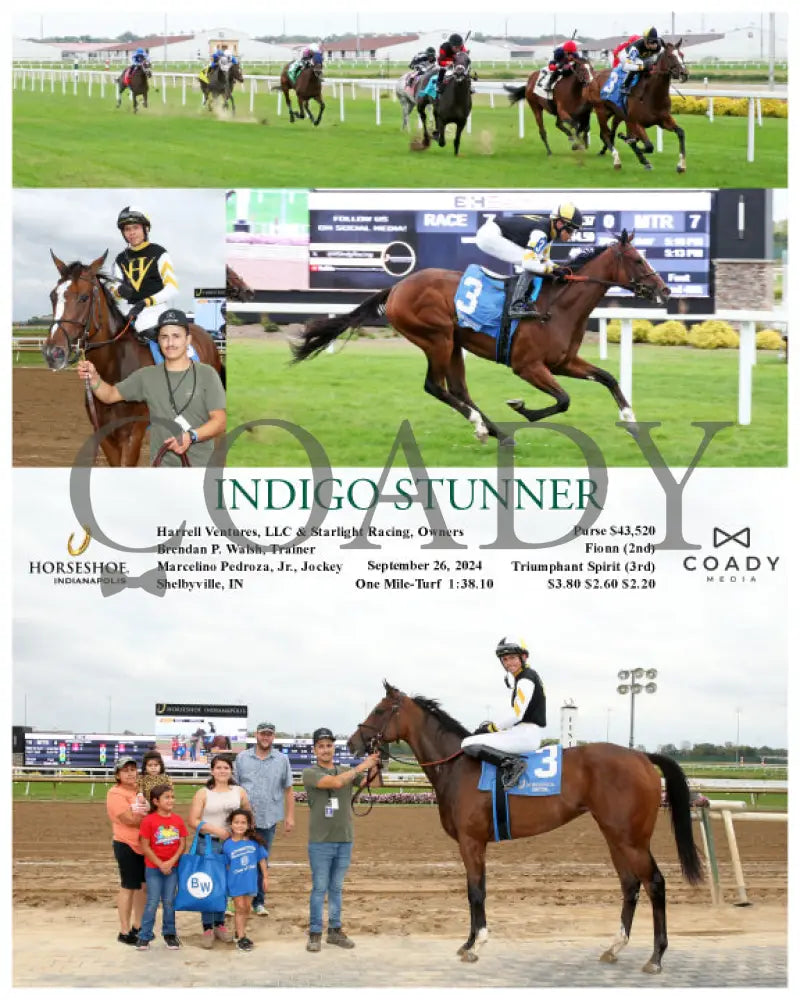 Indigo Stunner - 09-26-24 R07 Ind Indiana Grand
