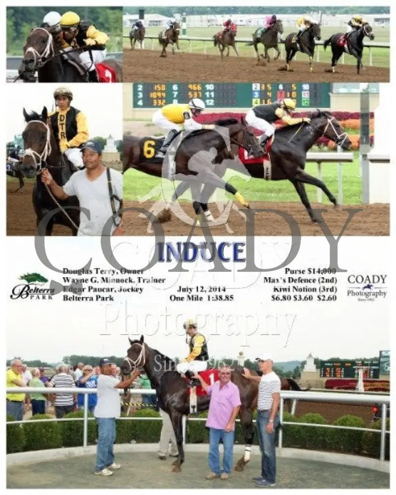 Induce - 071214 Race 07 Btp Belterra Park