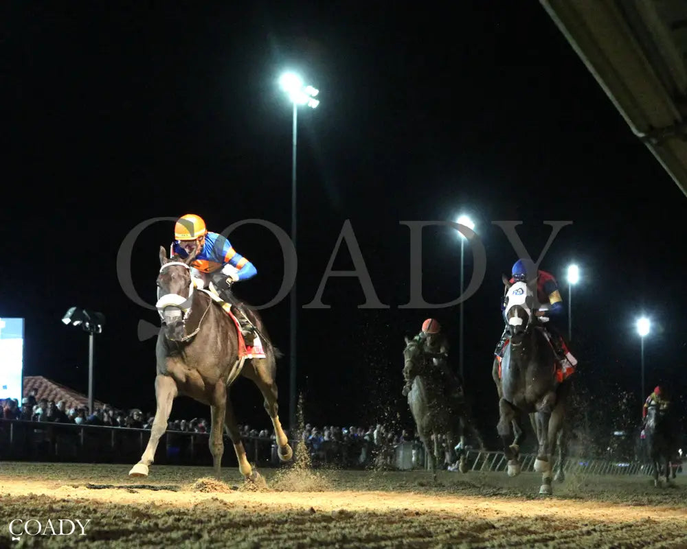 INDY BAY - Charles Town Oaks G2 - 08-22-25 - R09 - CT - Under Rail 01 - Coady Media - Kurtis Coady Photography