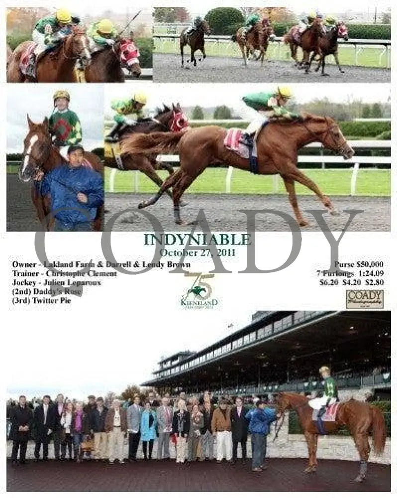 Indyniable - 102711 Keeneland