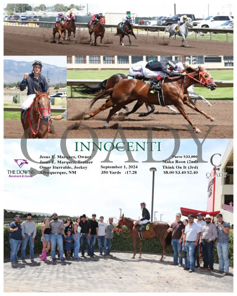 Innocenti - 09-01-24 R03 Alb Downs At Albuquerque