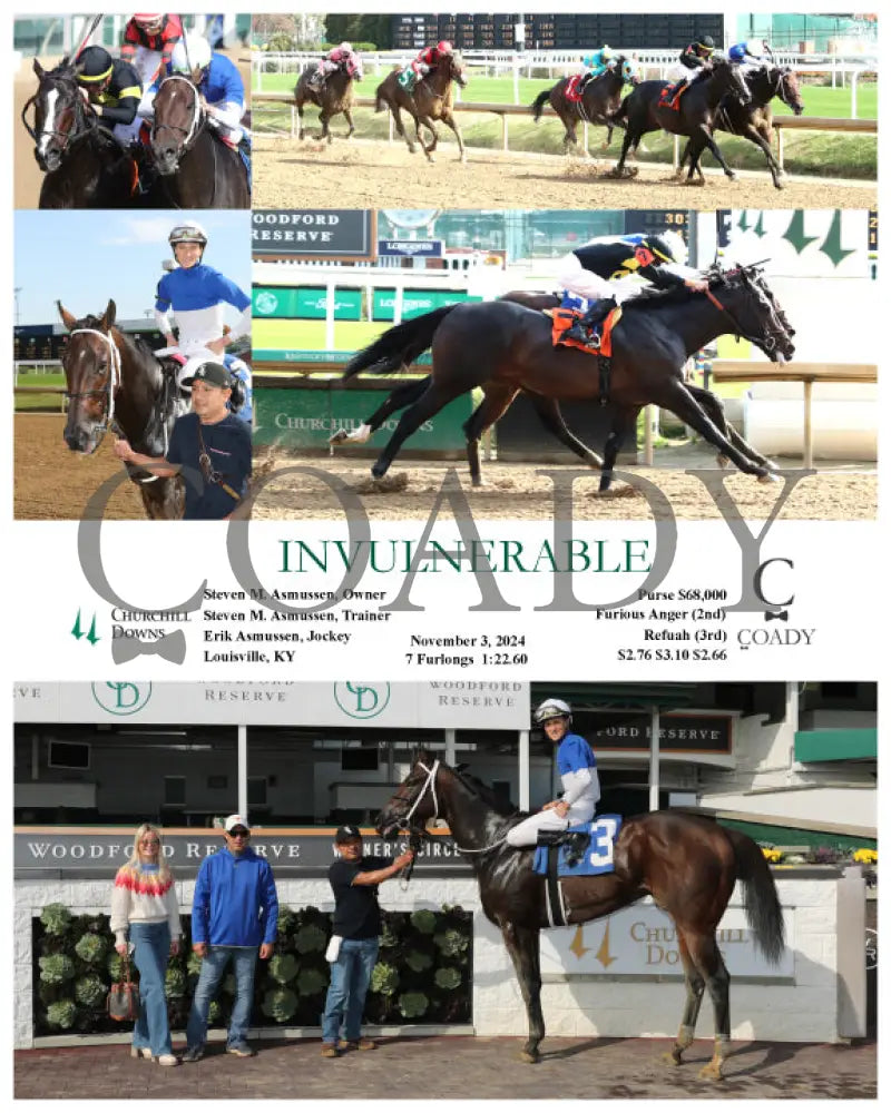 Invulnerable - 11-03-24 R02 Cd Churchill Downs