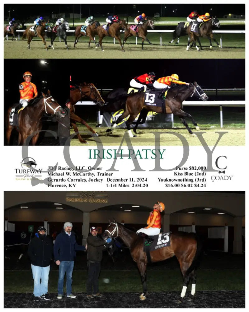 Irish Patsy - 121124 Race 08 Tp Turfway Park
