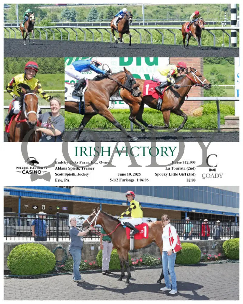 IRISH VICTORY - 06-10-25 - R01 - PID Presque Isle Downs