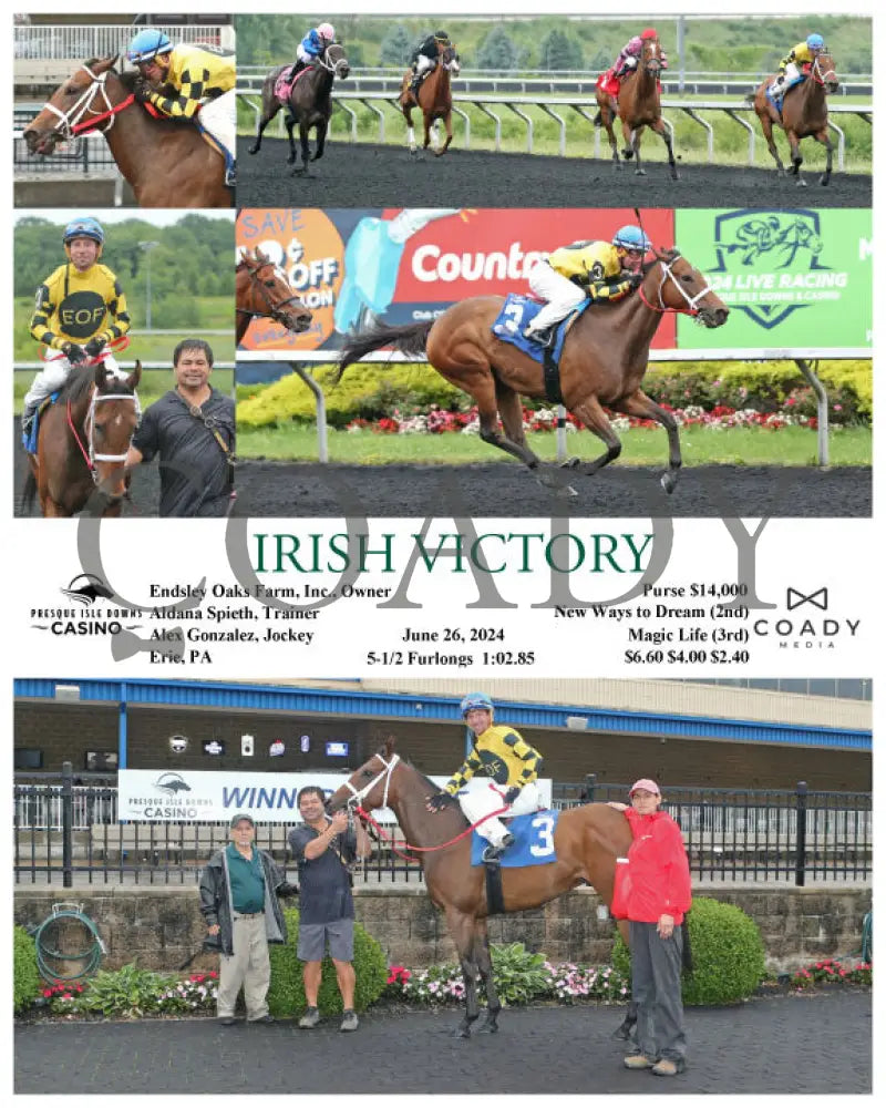 Irish Victory - 06-26-24 R06 Pid Presque Isle Downs