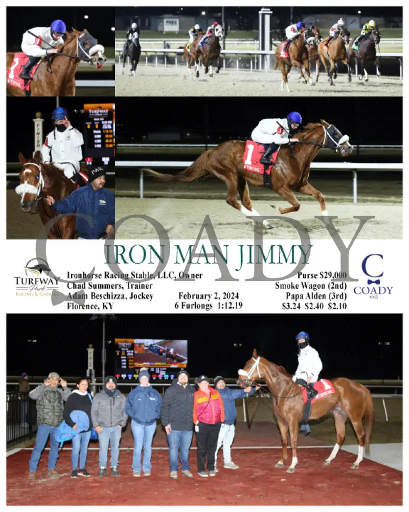 Iron Man Jimmy - 02-02-24 R08 Tp Turfway Park