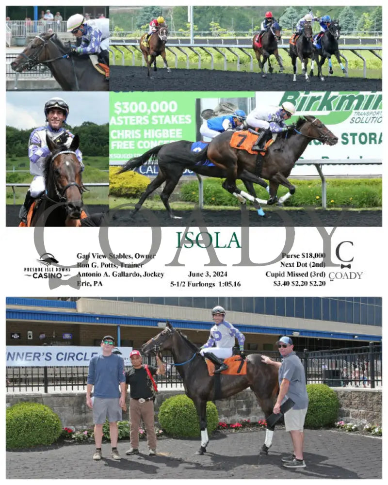 Isola - 06-03-24 R01 Pid Presque Isle Downs