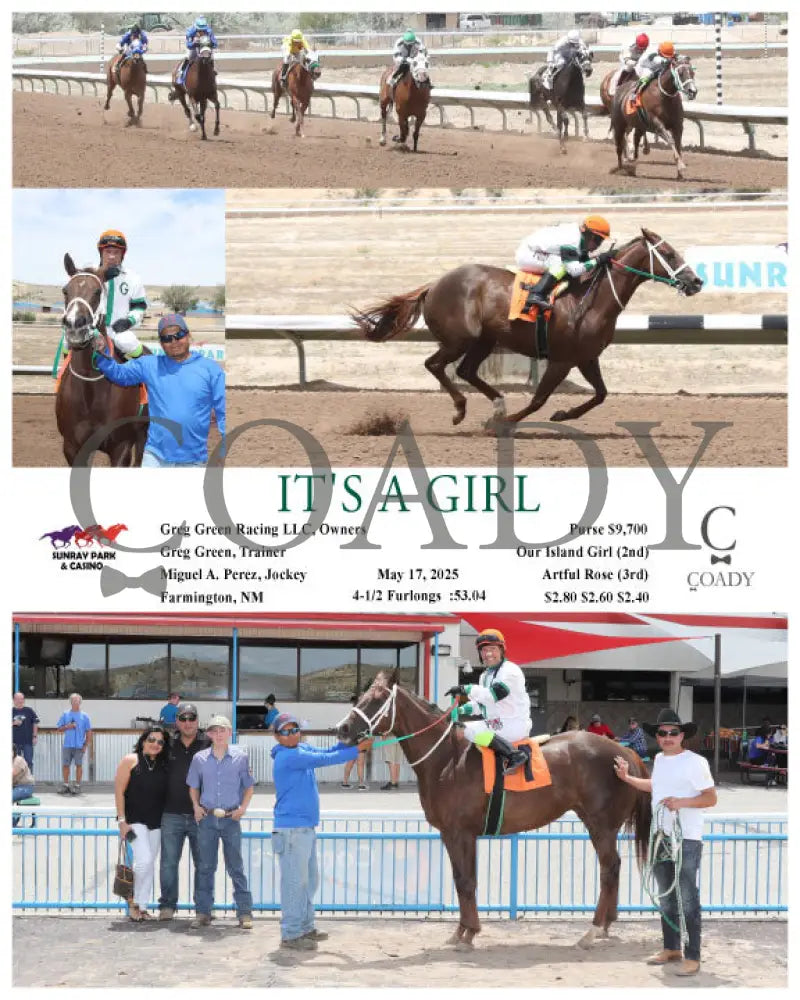 IT’S A GIRL - 05-17-25 - R01 - SRP SunRay Park