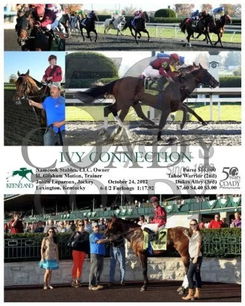Ivy Connection - 102412 Race 09 Keeneland