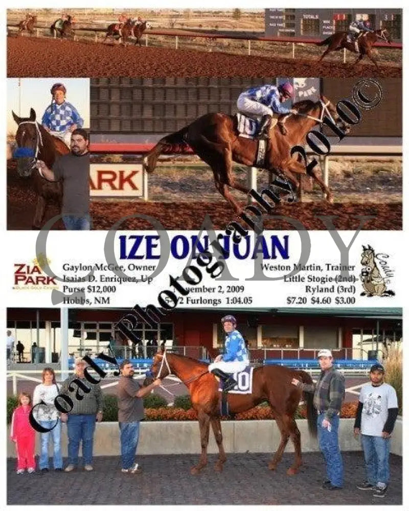 Ize On Juan - 9 12 2009 Zia Park