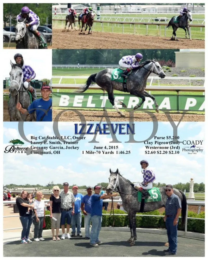 Izzaeven - 060415 Race 02 Btp Belterra Park
