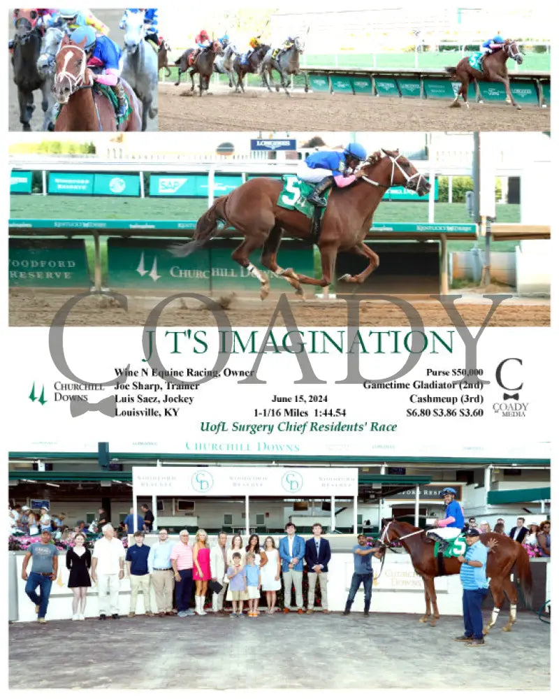 J T’s Imagination - 06-15-24 R04 Cd Churchill Downs