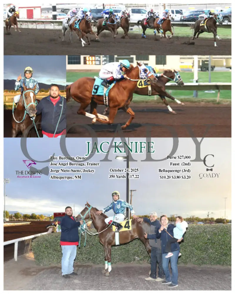 JAC KNIFE - 10-24-25 - R09 - ALB Downs at Albuquerque