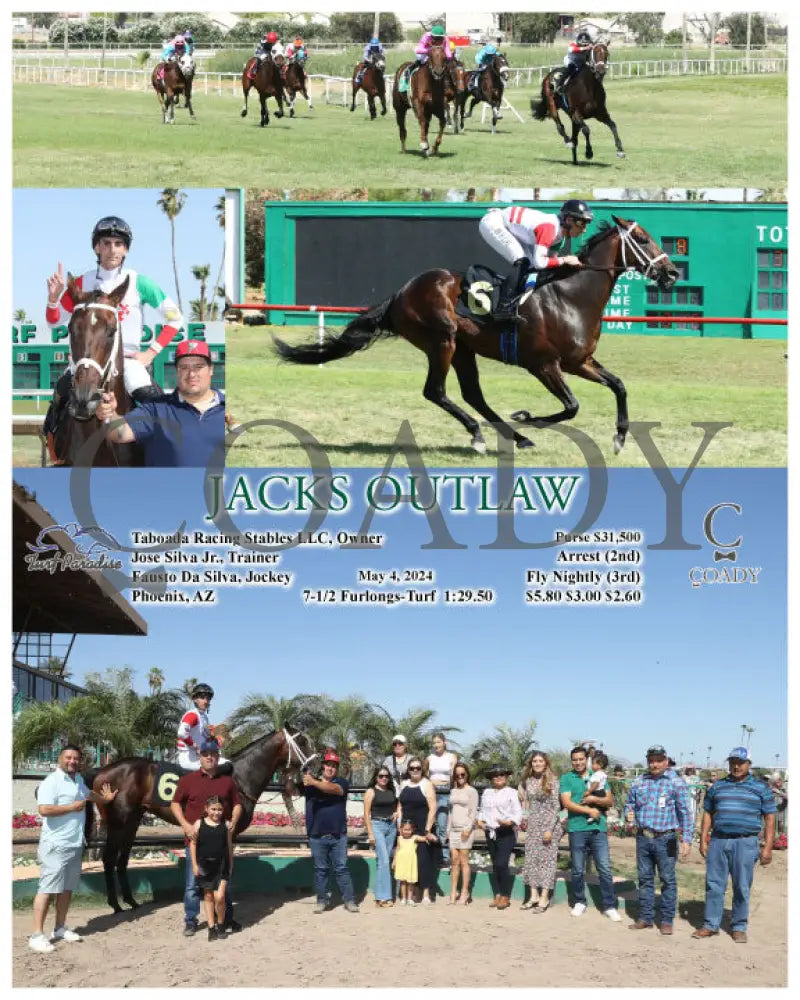 Jacks Outlaw - 05-04-24 R08 Tup Turf Paradise