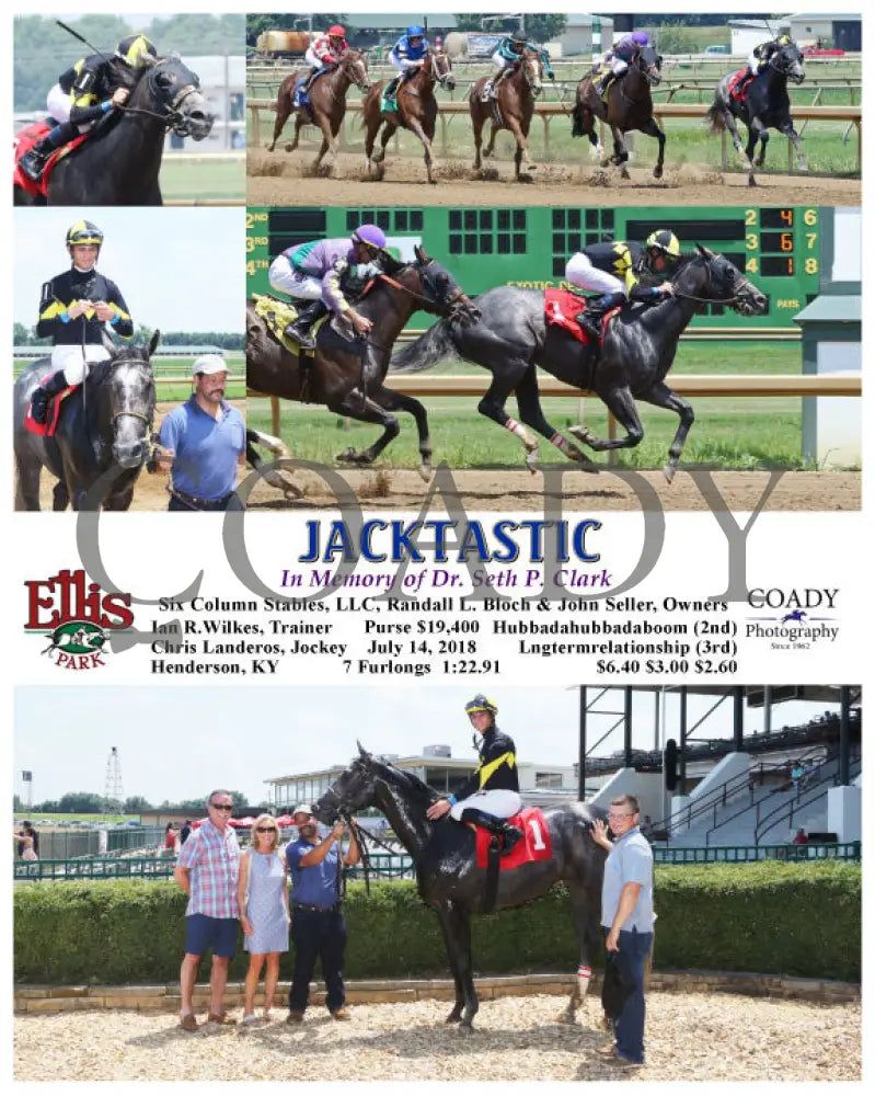 Jacktastic - 071418 Race 03 Elp Ellis Park