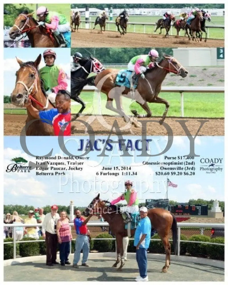 Jac’s Fact - 061514 Race 06 Btp Belterra Park