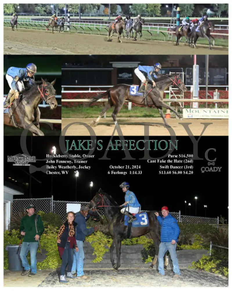 Jake’s Affection - 10-21-24 R05 Mnr Mountaineer Park