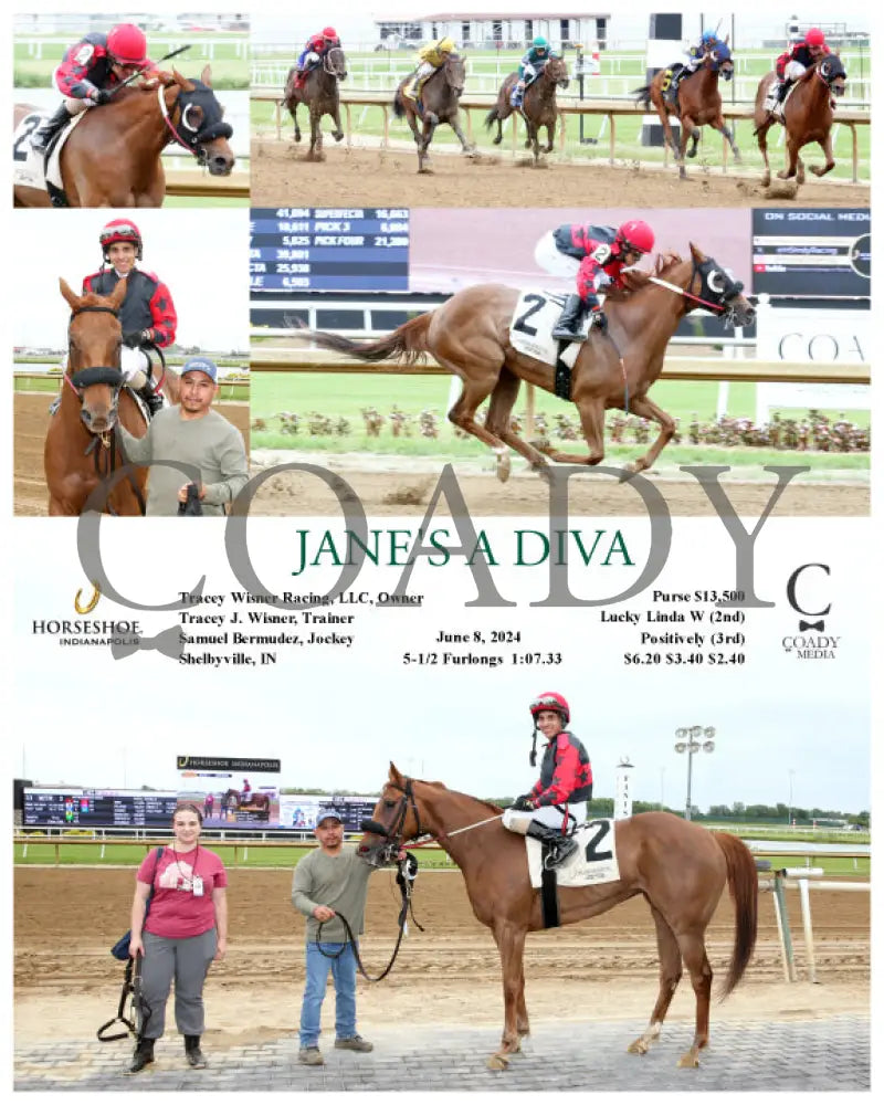 Jane’s A Diva - 06-08-24 R02 Ind Indiana Grand