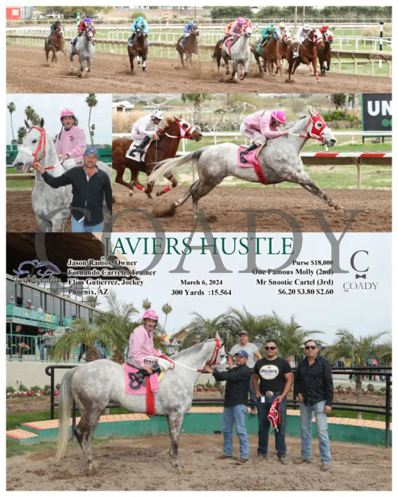 Javiers Hustle - 03 - 06 - 24 R02 Tup Turf Paradise