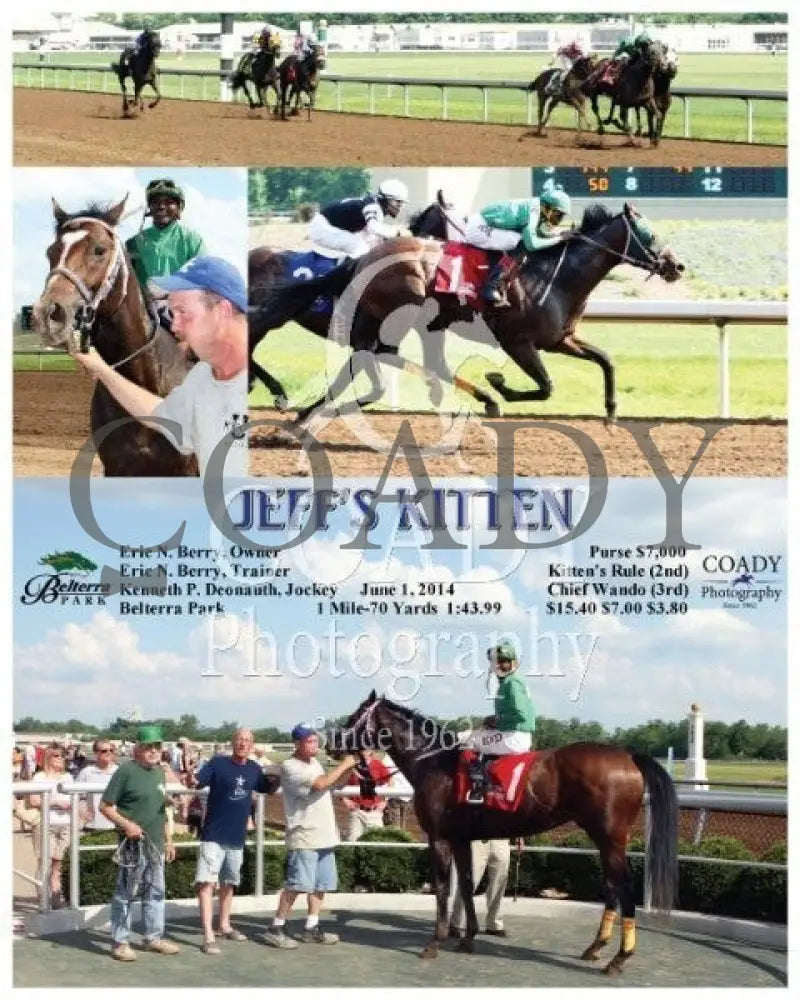Jeff’s Kitten - 060114 Race 08 Btp Belterra Park