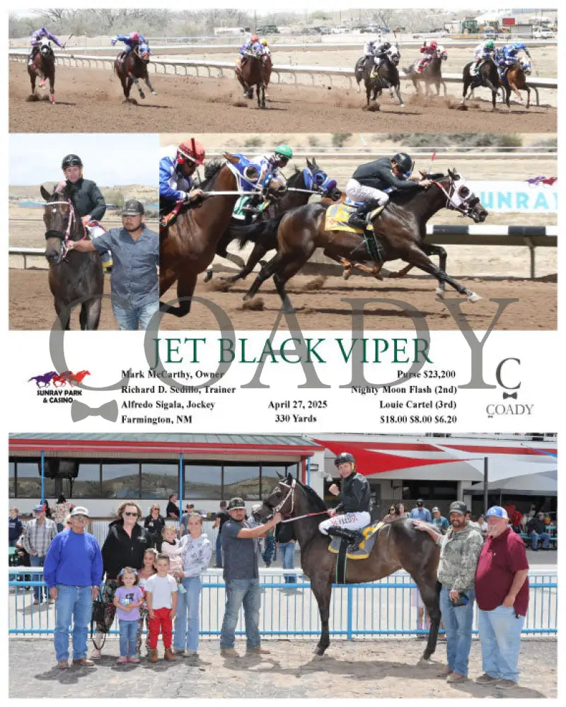 JET BLACK VIPER - 04-27-25 - R01 - SRP SunRay Park