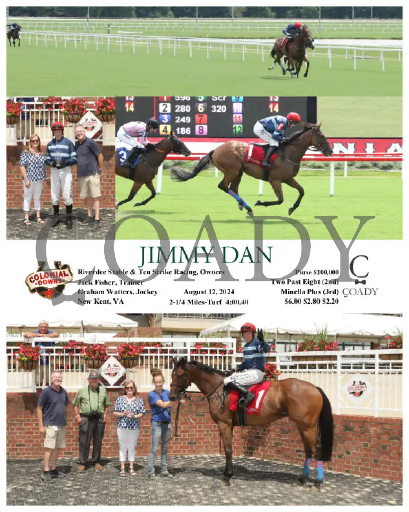Jimmy Dan - 08-12-24 R02 Cnl Colonial Downs