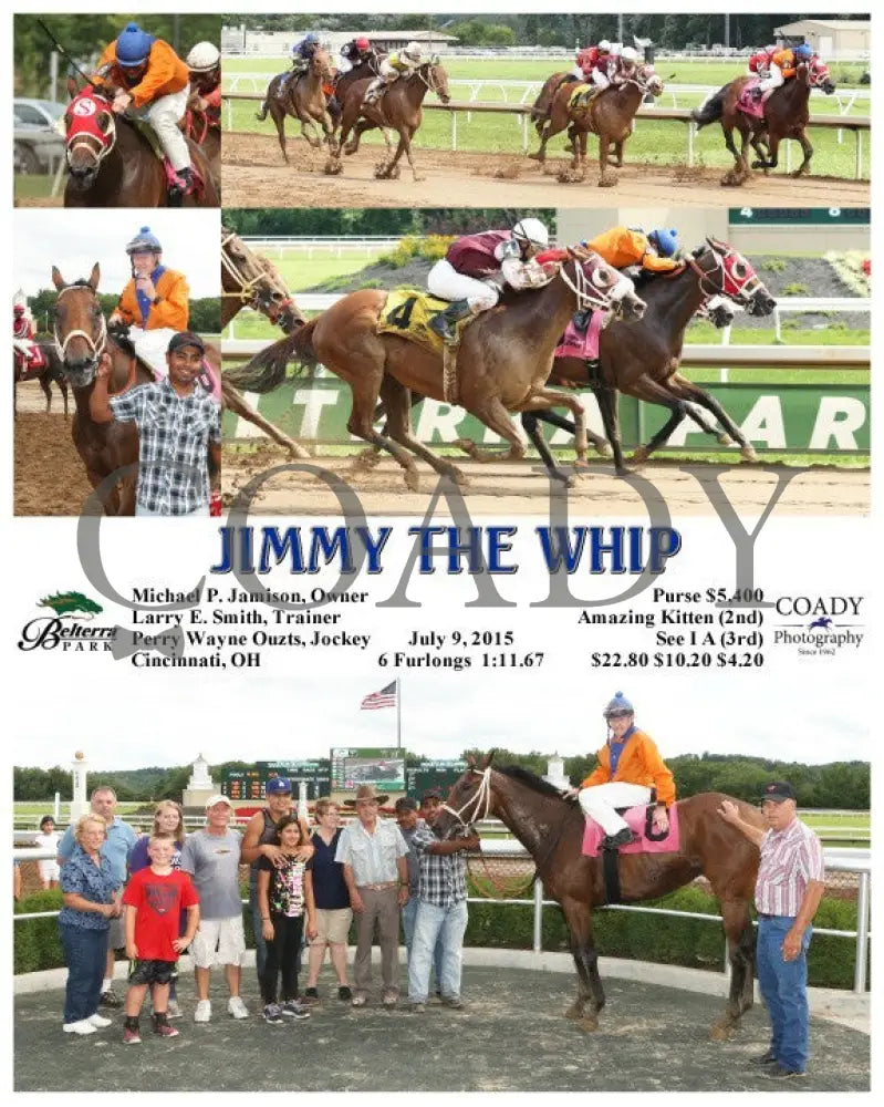 Jimmy The Whip - 070915 Race 07 Btp Belterra Park